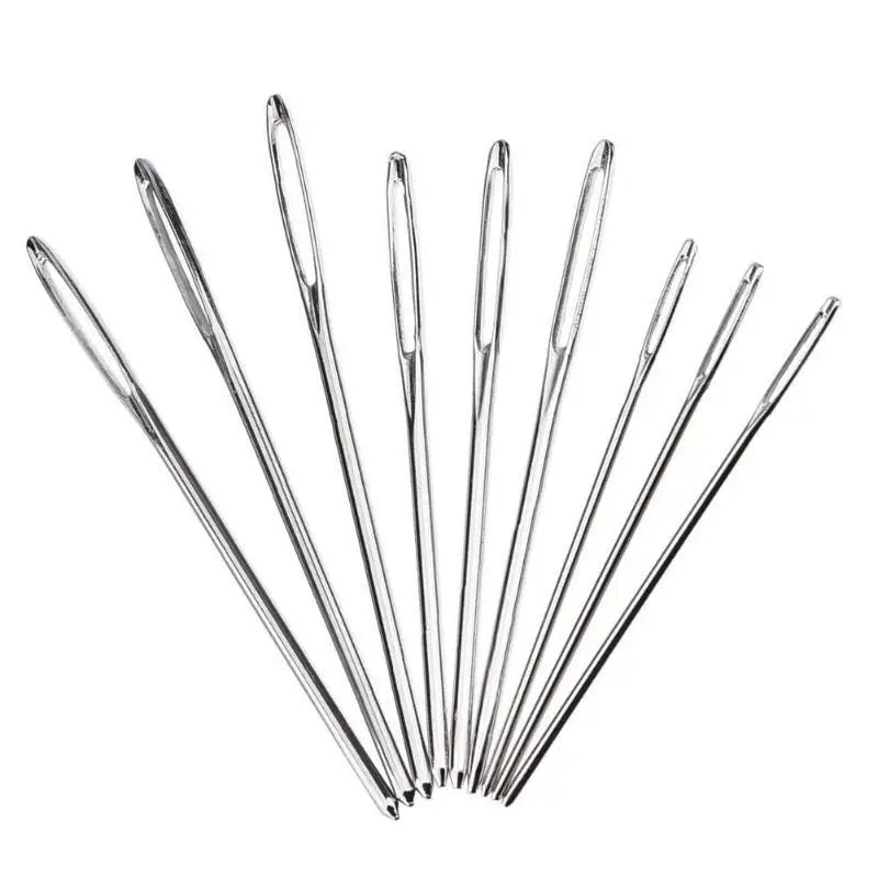 9 PCS Large Eye Blunt Sewing Needles
