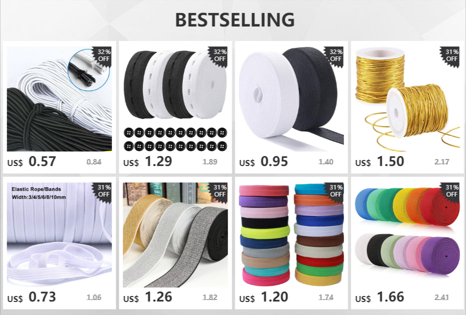 5 Meters Sewing Elastic