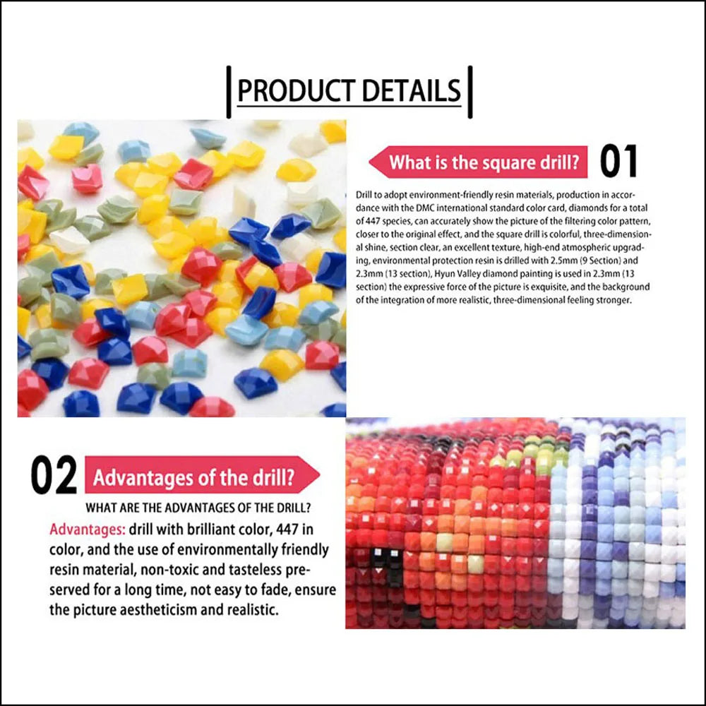 Sunset 3d diamond painting