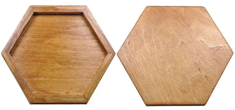 Brain Teaser Hexagonal Wooden Puzzles