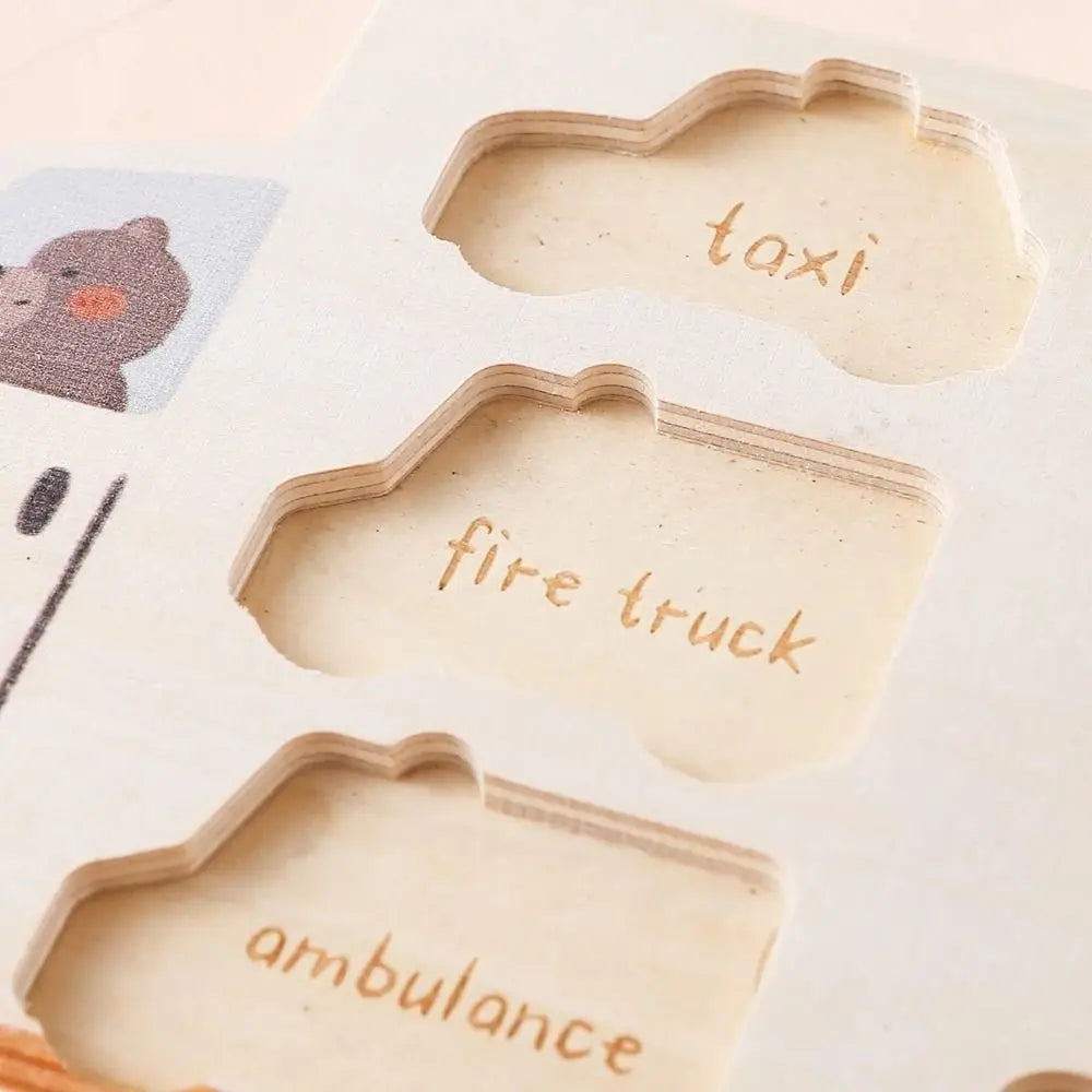 Jigsaw Montessori Puzzles Toys Pattern Cognitive Challenges Wooden Geometry Puzzle Toys Interactive Logical Thinking