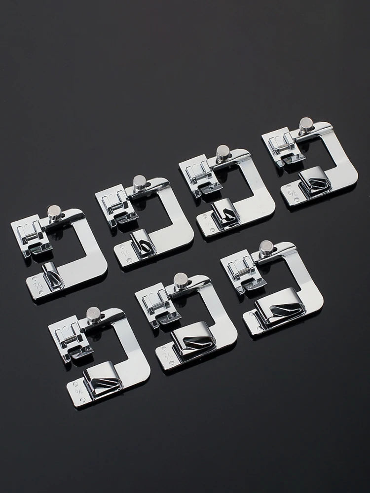 9mm /13mm /19mm /25mm Sewing Machine Rolled Hem Foot