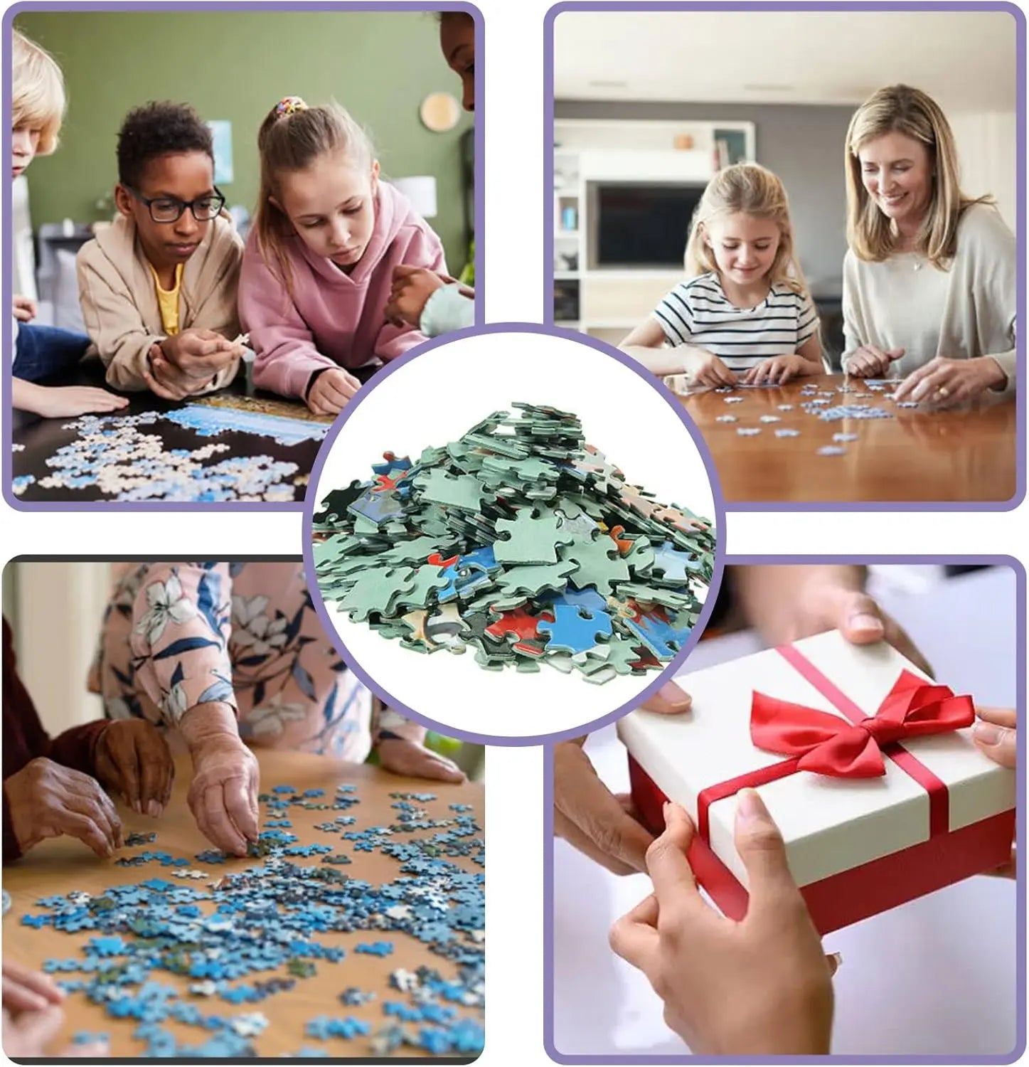 300/500/1000 Pcs Last Supper Puzzle Wooden