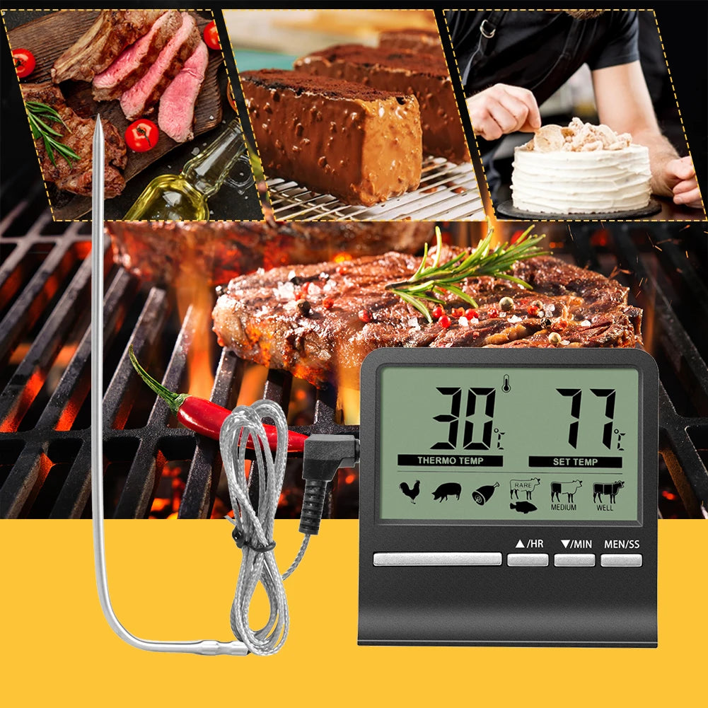 Digital LCD Food Thermometer
