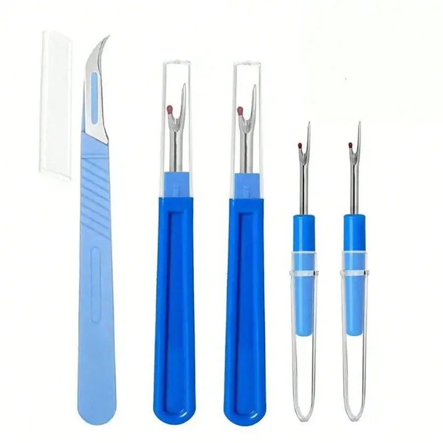 Sewing Seam Ripper Kit Colorful Sewing Stitch Thread Unpicker Seam Ripper&Thread Cutter Scissor for Sewing Thread Remove