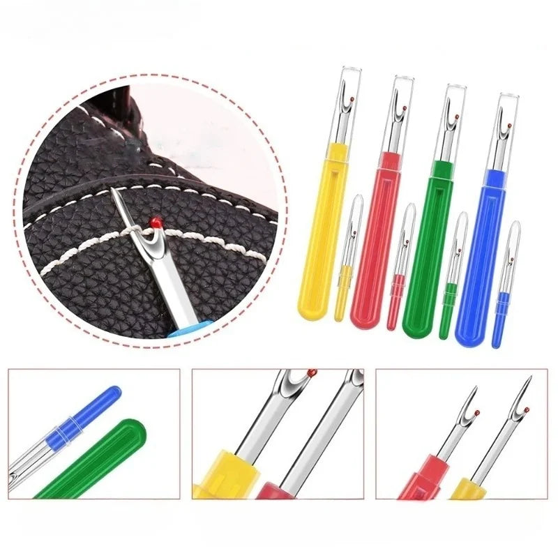 Sewing Seam Ripper Kit Colorful Sewing Stitch Thread Unpicker Seam Ripper&Thread Cutter Scissor for Sewing Thread Remove