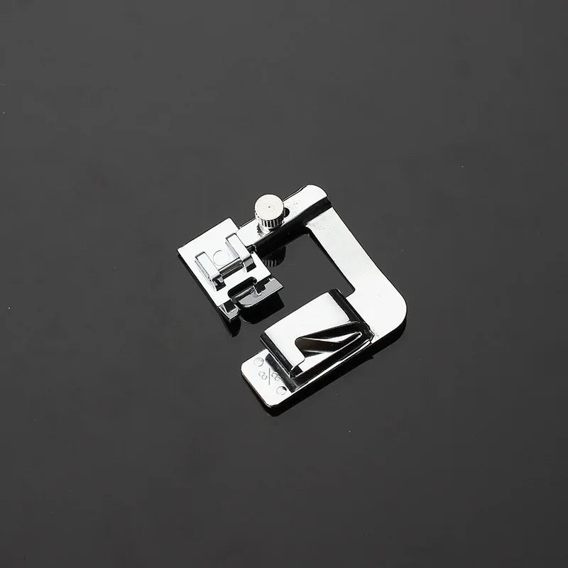 3pcs Household Multi-functional Electric Sewing Machine 4/8 6/8 8/8mm Wrap Edge Roll Edge Press Foot 6290 Sewing Accessories