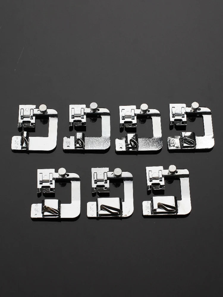 9mm /13mm /19mm /25mm Sewing Machine Rolled Hem Foot