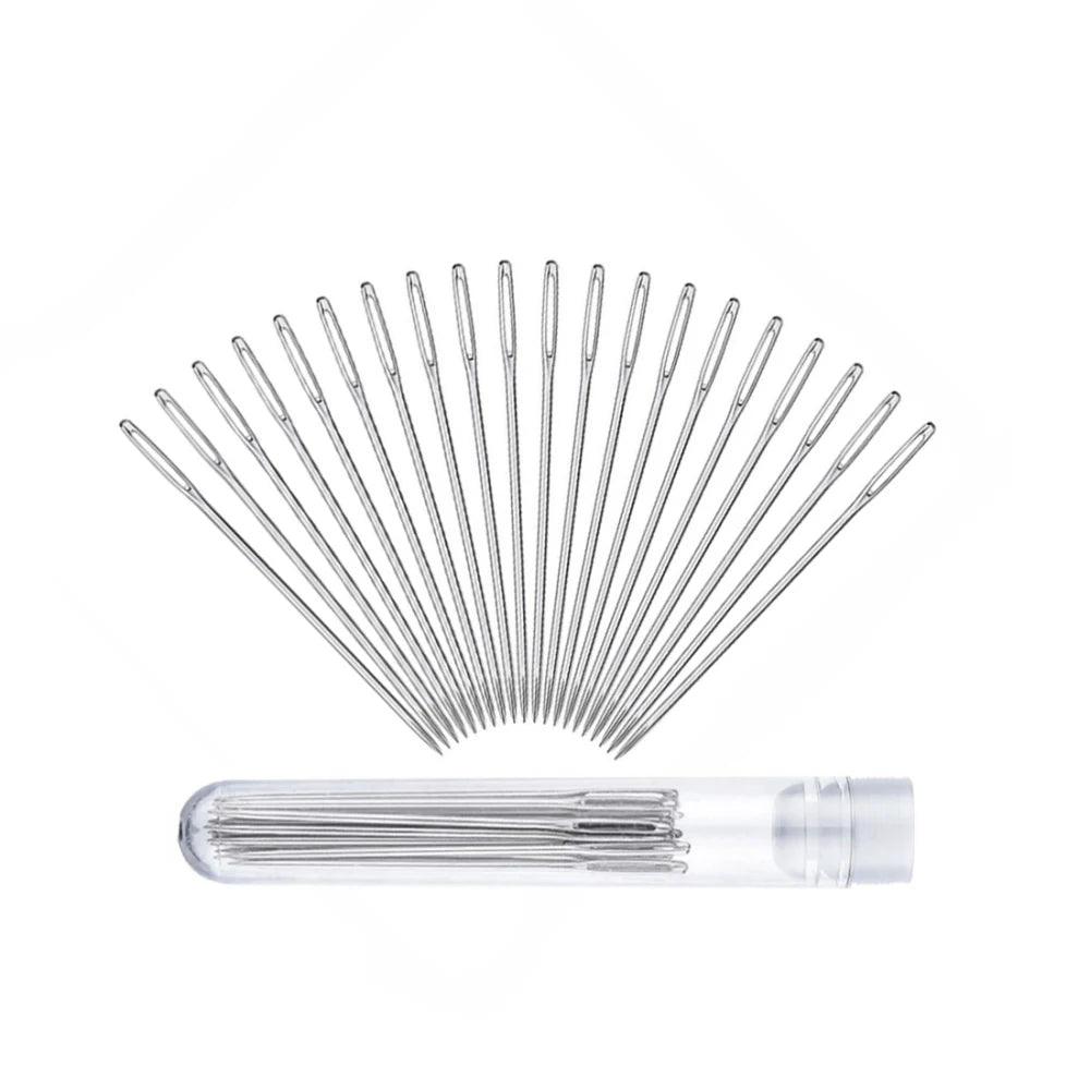 9 PCS Large Eye Blunt Sewing Needles