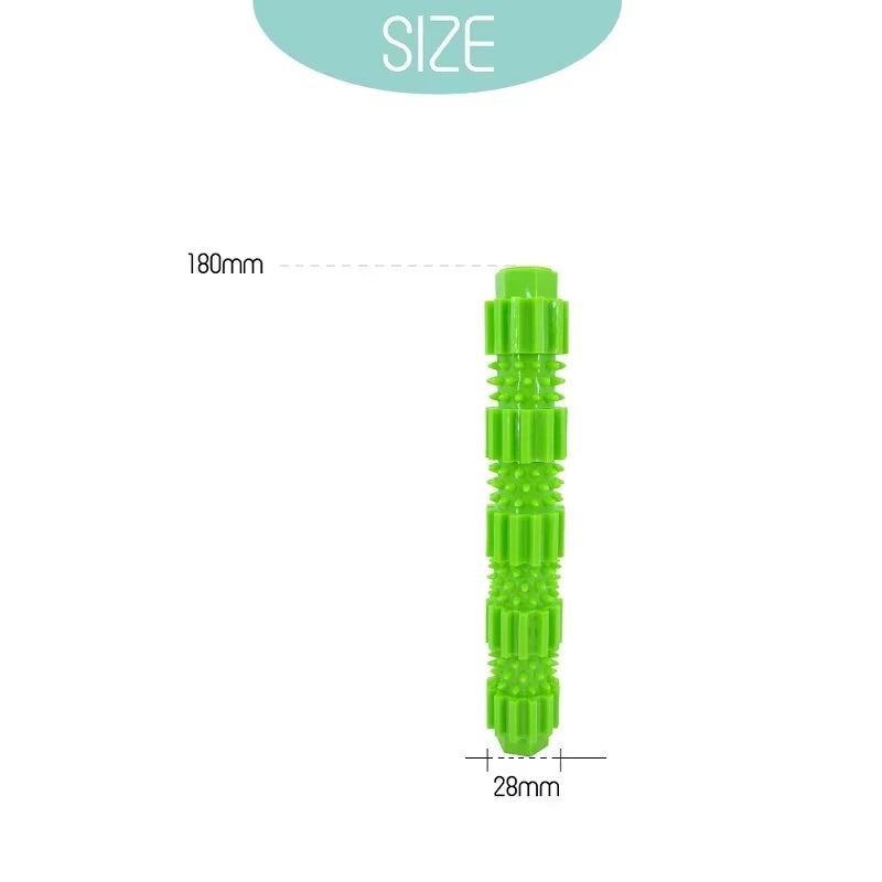 Dog Toy Indestructible Pet Dog Chew Toy for Aggressive Chewers Treat Dispensing Rubber Teeth Cleaning Squeaking Rubber Dog Toy