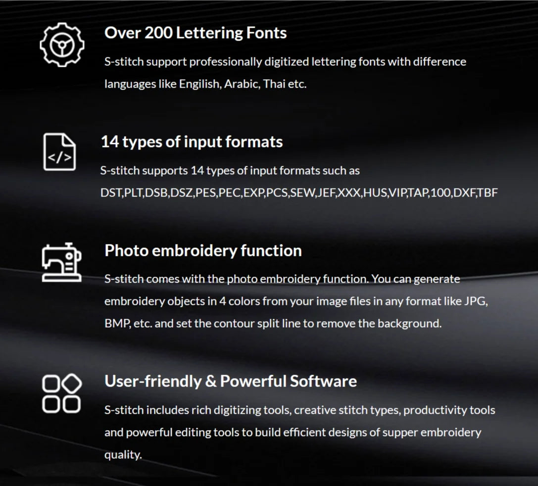 Commercial Embroidery Machine