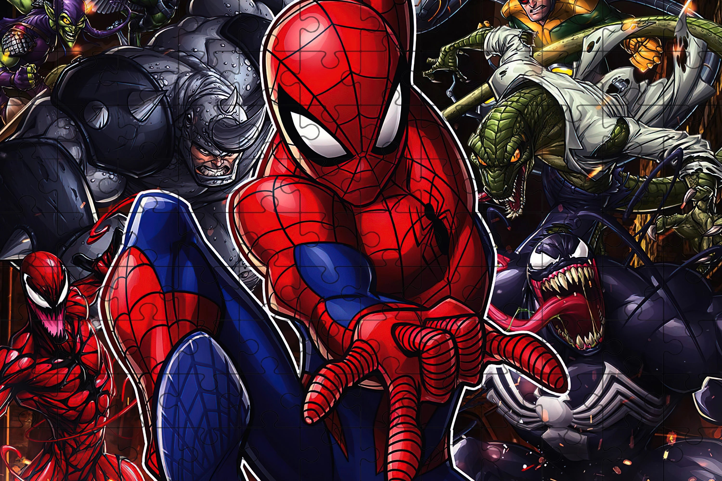 108/200/300/500/1000pcs Spider Man puzzles