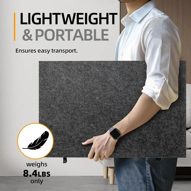 Portable Felt Puzzle Board Stand Foldable 2000-Piece Puzzle Sorting Boards Drawer-style Sorting Table