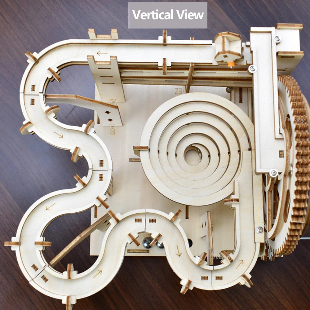 3D Marble Run Wooden Puzzle