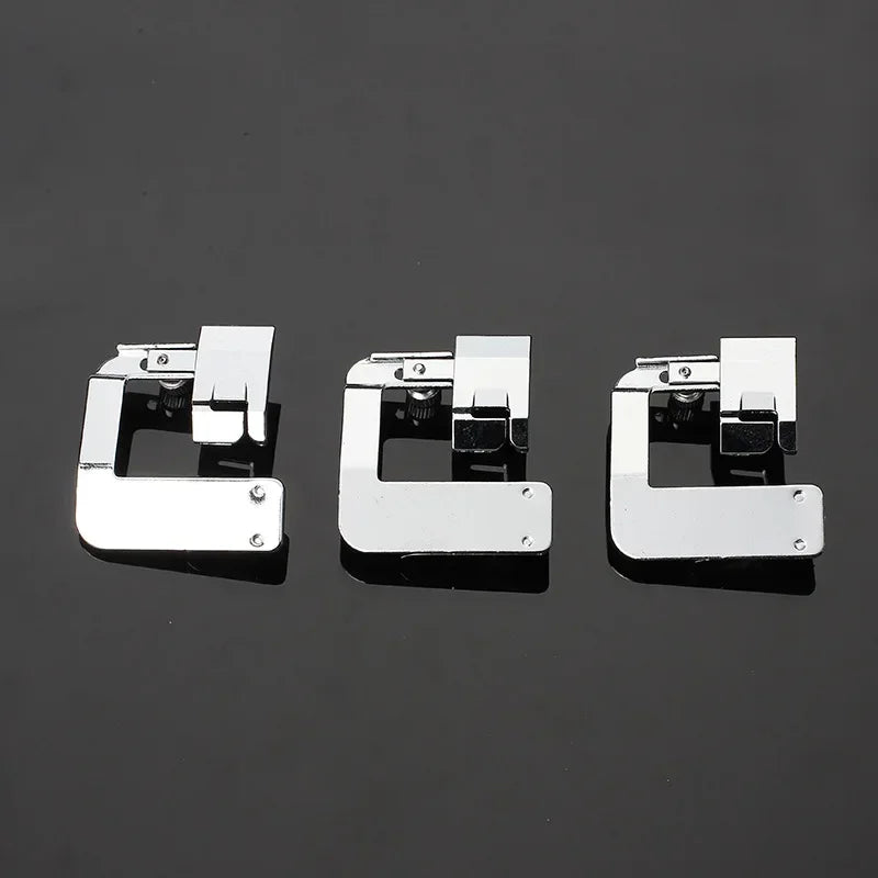 3pcs Household Multi-functional Electric Sewing Machine 4/8 6/8 8/8mm Wrap Edge Roll Edge Press Foot 6290 Sewing Accessories