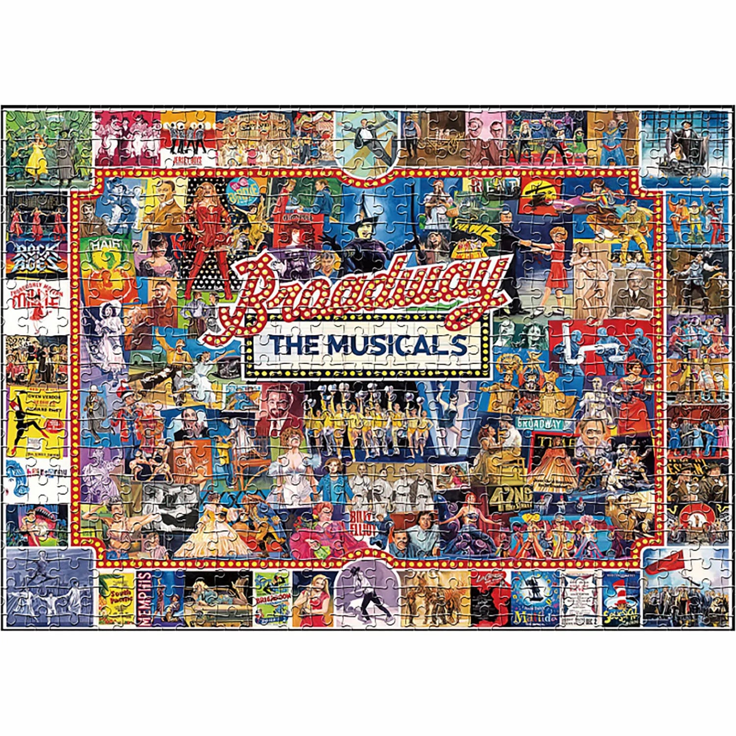 1000 Pieces Broadway Jigsaw Puzzles