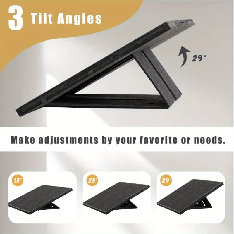 Foldable, Felt Puzzle Tray with 6-Drawers