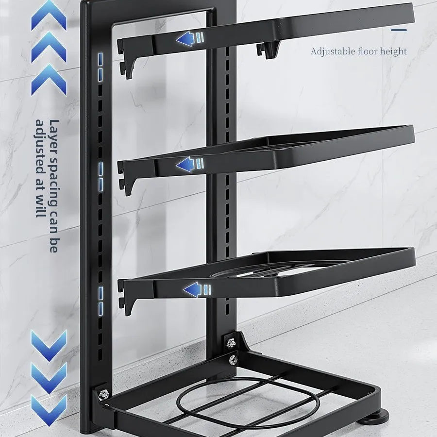 Kitchen Stainless Steel Storage Shelves,