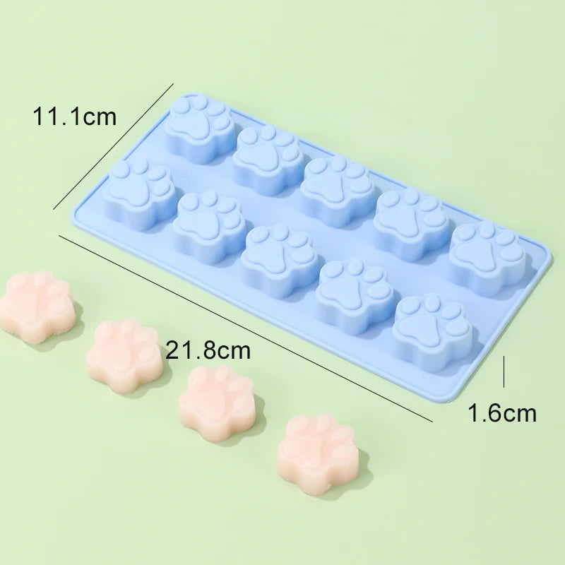 Silicone Paw Print Baking Mold