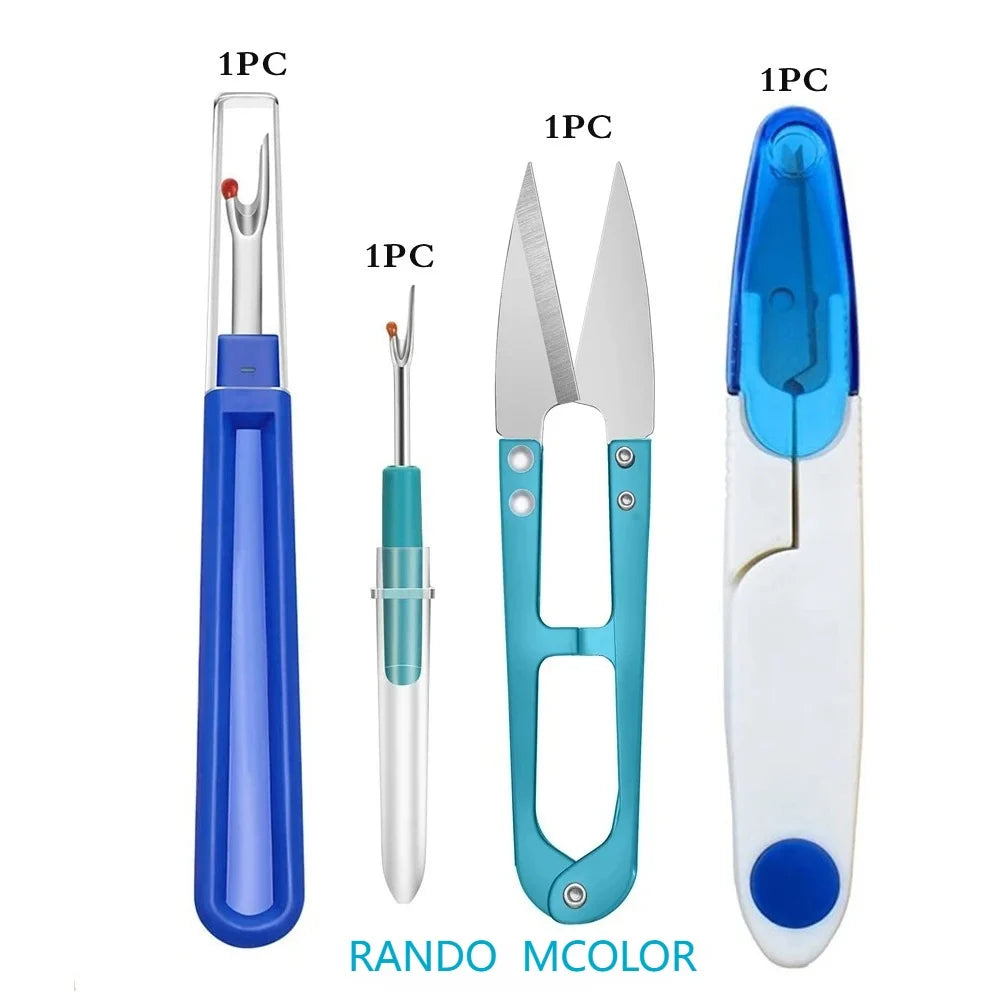 Sewing Seam Ripper Kit Colorful Sewing Stitch Thread Unpicker Seam Ripper&Thread Cutter Scissor for Sewing Thread Remove