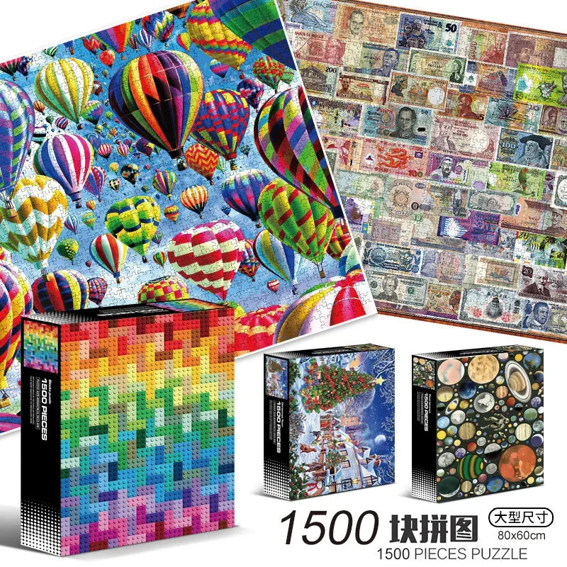 2000 Pieces Jigsaw Puzzle - Various Landscape Patterns
