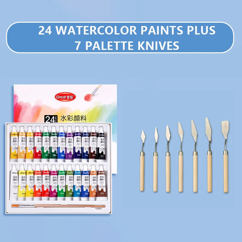 Washable Watercolor Paint Set for Beginners