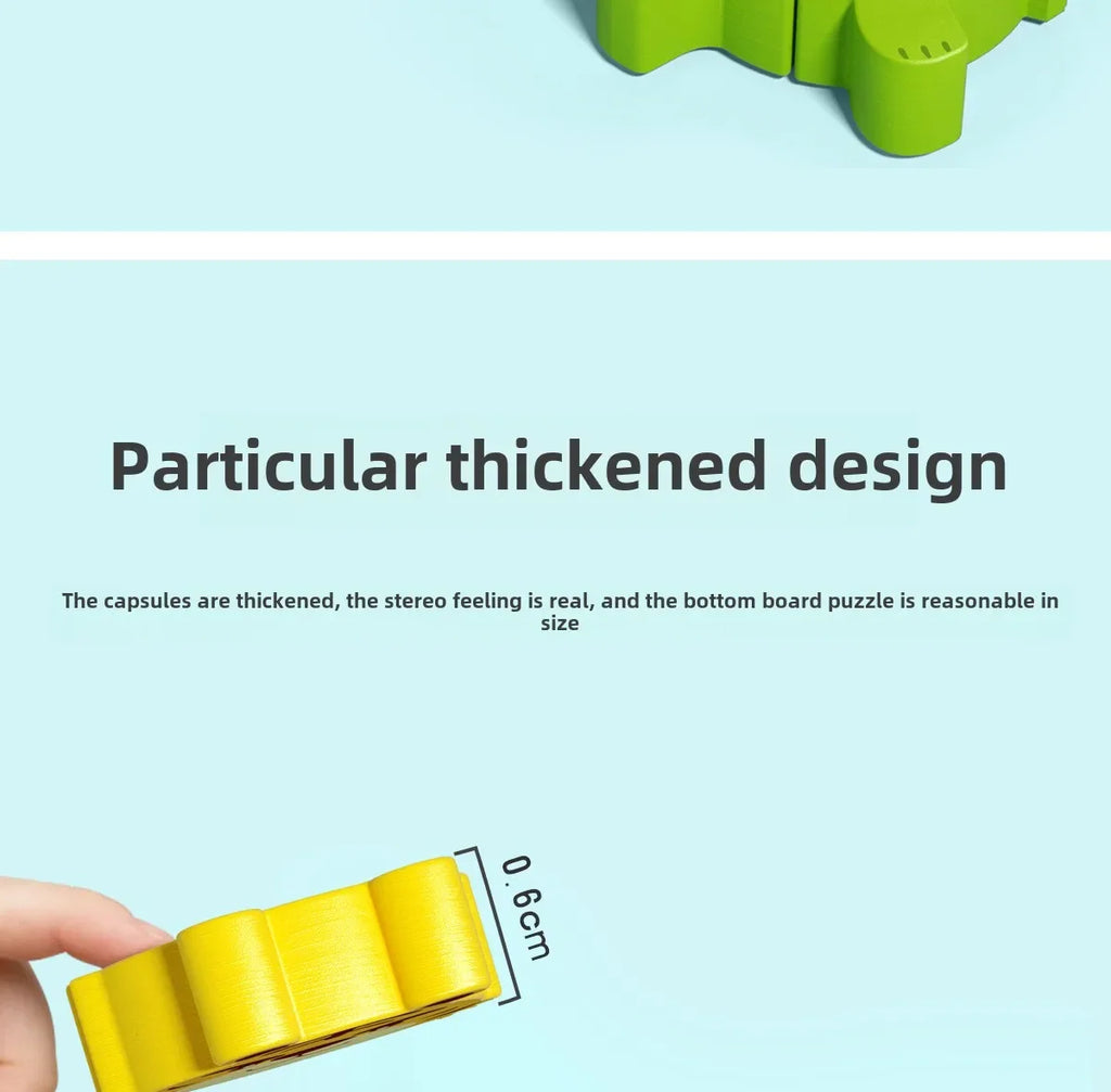 Children's 3D wooden puzzle