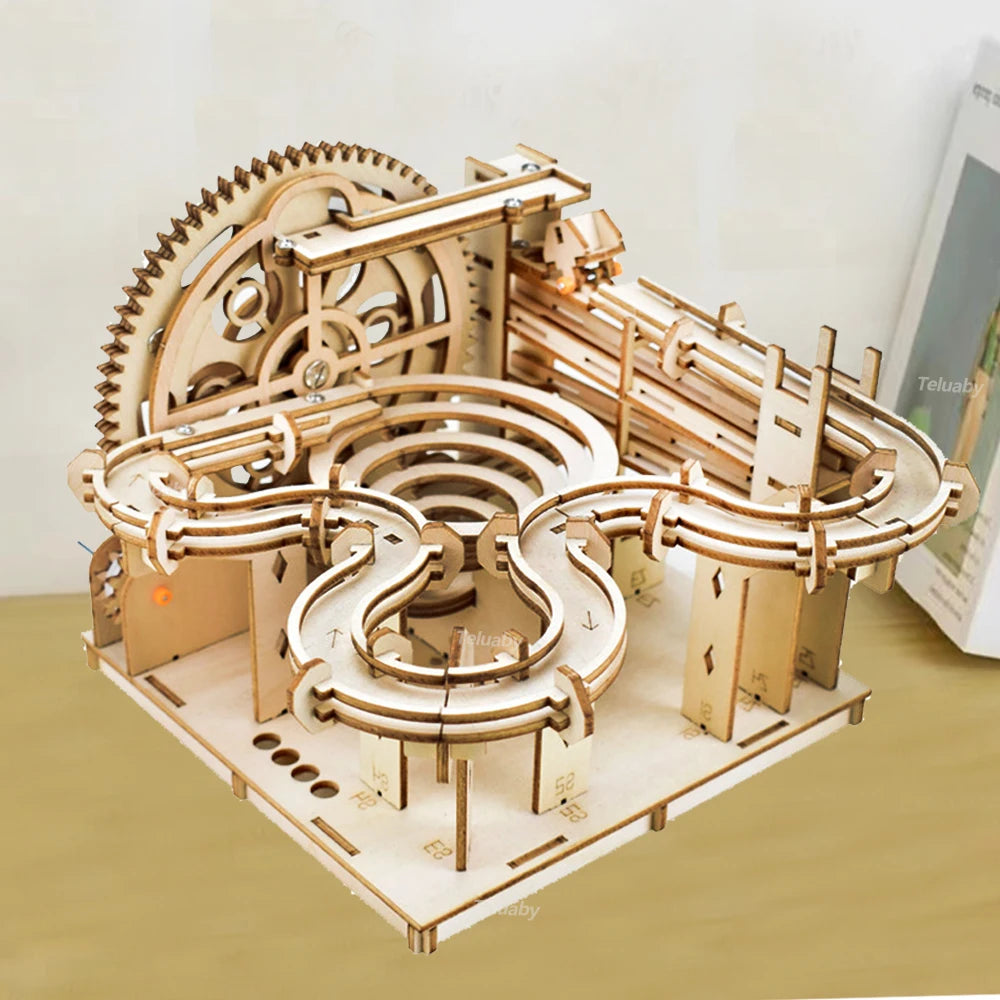 3D Marble Run Wooden Puzzle