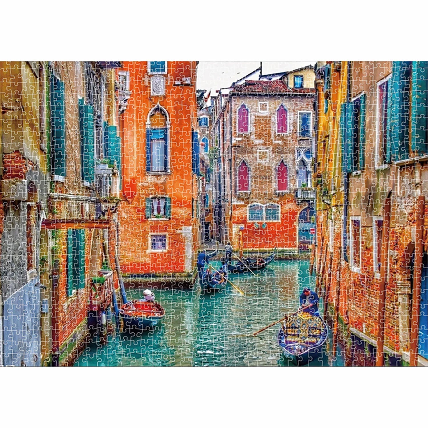 1000 Pieces Jigsaw Puzzles Venice Jigsaw Puzzle 70cmX50cm(27.5inchX19.7inch) Large Puzzle Toys Gift