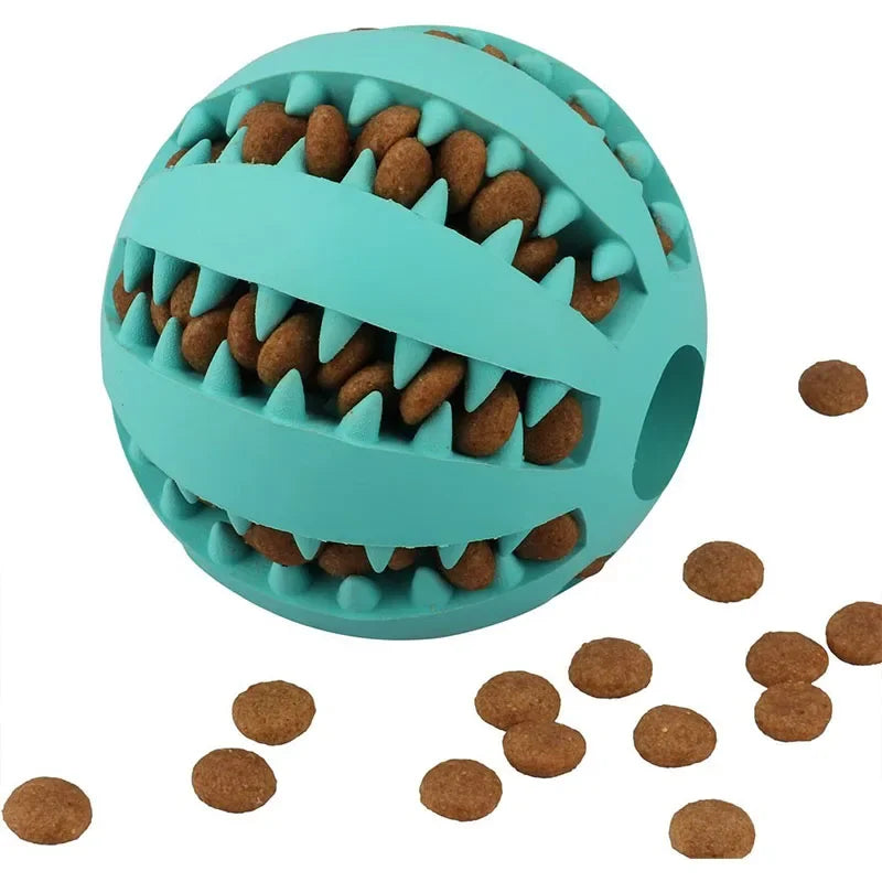 Pet Interactive Silicone Chewing Balls