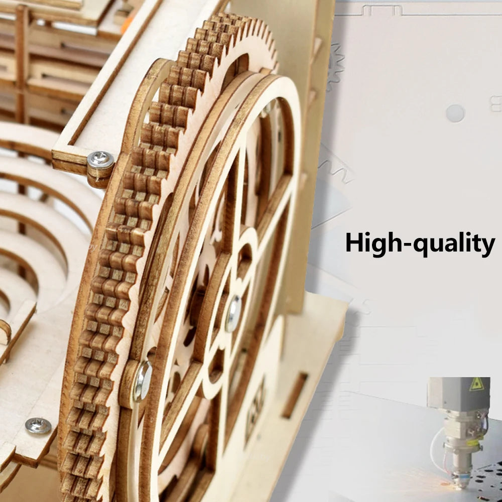 3D Marble Run Wooden Puzzle