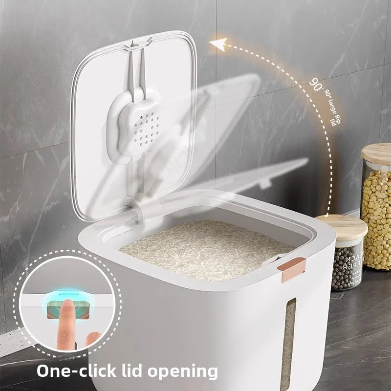 Moisture Proof Rice, Flour, Pasta Storage Container