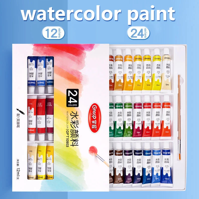 Washable Watercolor Paint Set for Beginners