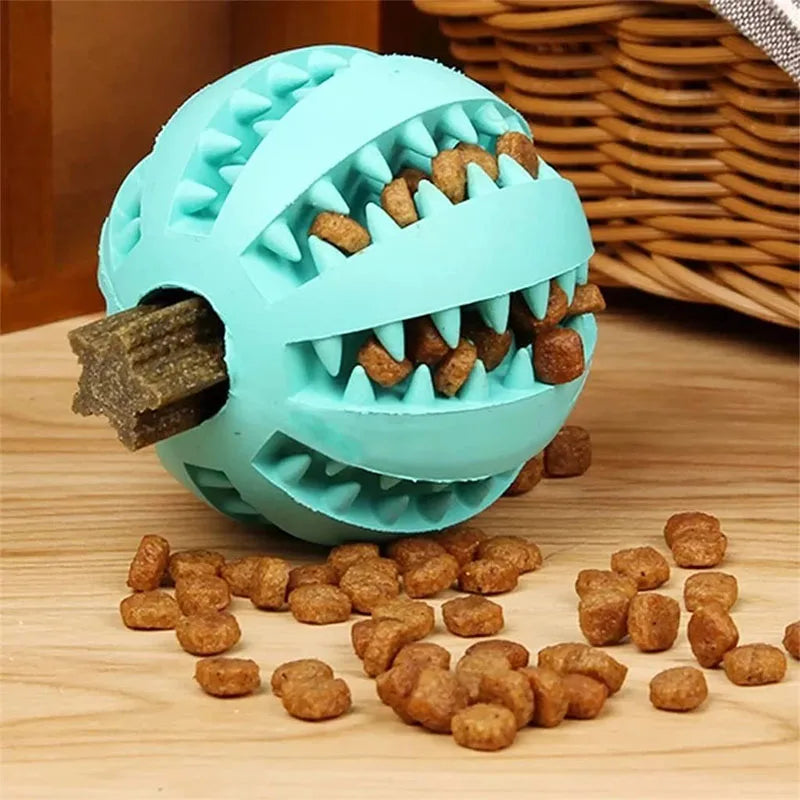 Pet Interactive Silicone Chewing Balls