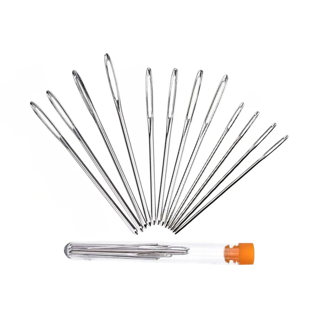 9 PCS Large Eye Blunt Sewing Needles
