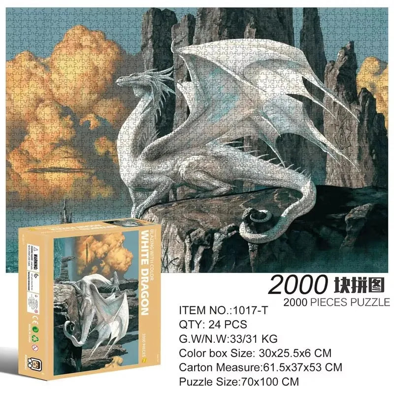 2000 Pieces Jigsaw Puzzle - Various Landscape Patterns