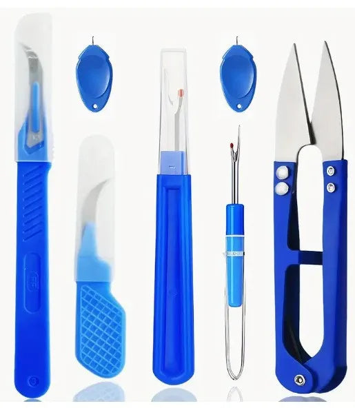 Sewing Seam Ripper Kit Colorful Sewing Stitch Thread Unpicker Seam Ripper&Thread Cutter Scissor for Sewing Thread Remove