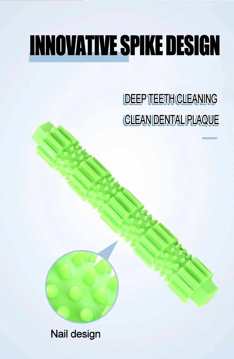 Dog Toy Indestructible Pet Dog Chew Toy for Aggressive Chewers Treat Dispensing Rubber Teeth Cleaning Squeaking Rubber Dog Toy