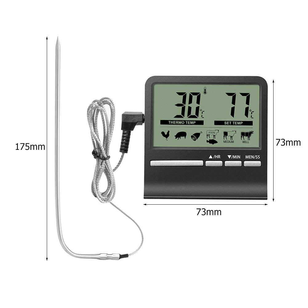Digital LCD Food Thermometer