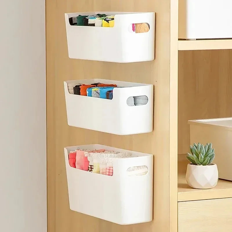 Cabinet storage boxes
