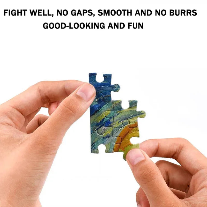 1000 Pieces Puzzles for Adults Paper Jigsaw Puzzles Educational Intellectual Decompressing DIY Large Puzzle Game Toys Gift