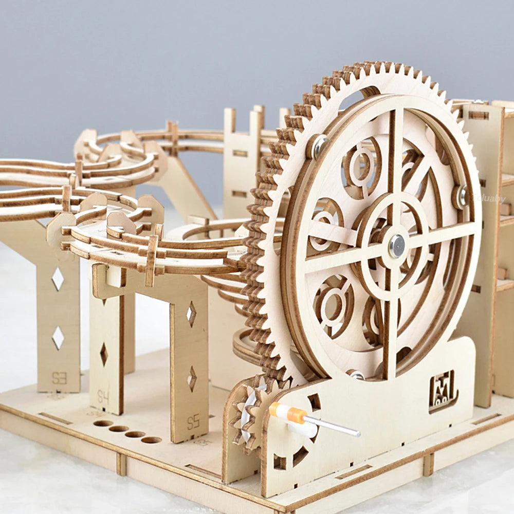 3D Marble Run Wooden Puzzle