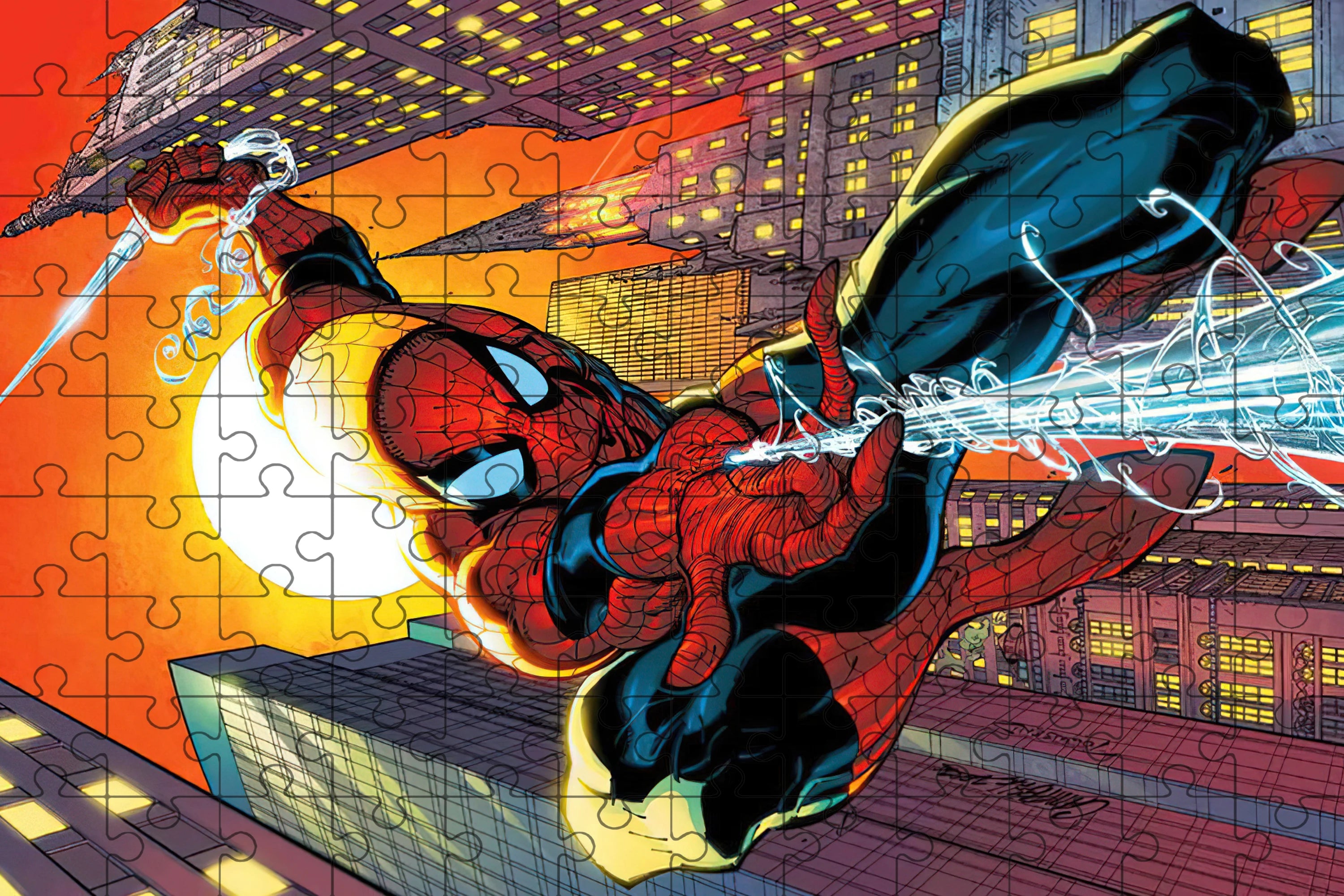 108/200/300/500/1000pcs Spider Man puzzles