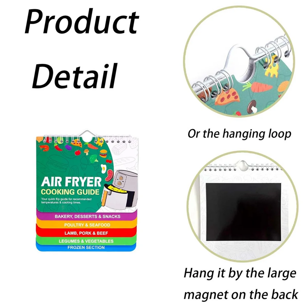 Magnetic Air Fryer Recipe Book