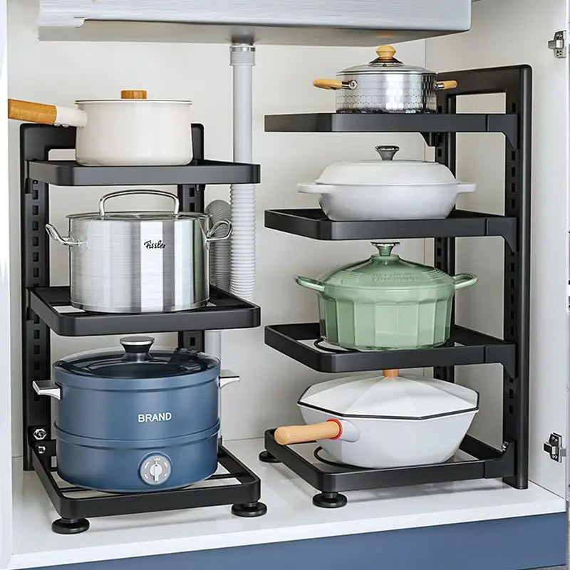 Kitchen Stainless Steel Storage Shelves,