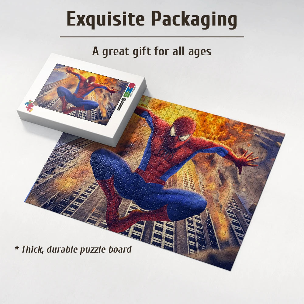 108/200/300/500/1000pcs Spider Man puzzles