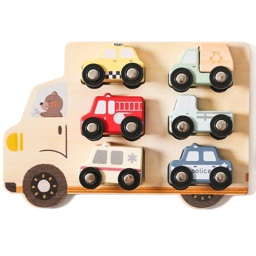 Jigsaw Montessori Puzzles Toys Pattern Cognitive Challenges Wooden Geometry Puzzle Toys Interactive Logical Thinking