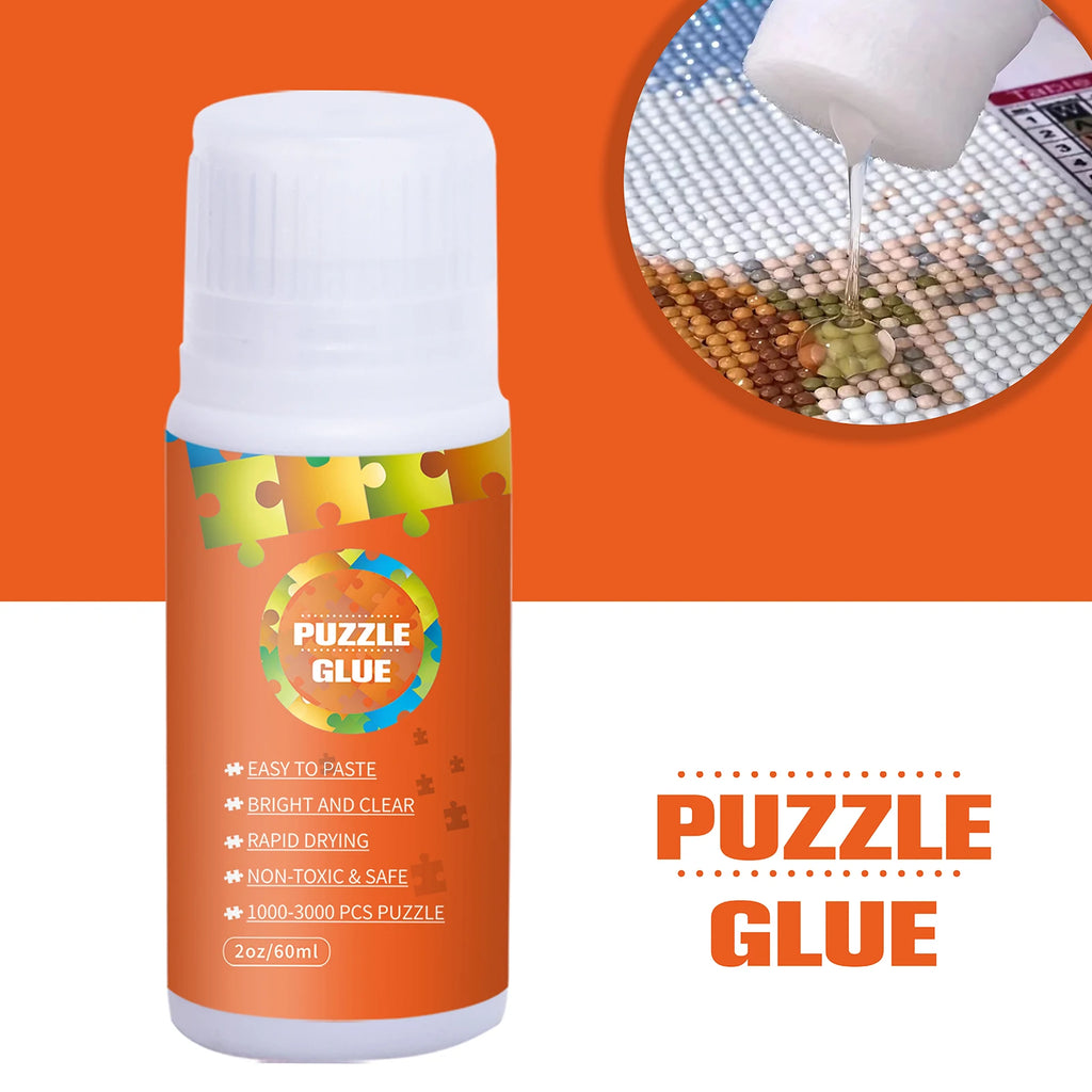 Puzzles and Diamond Painting Glue