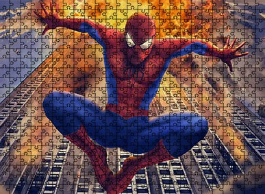 108/200/300/500/1000pcs Spider Man puzzles