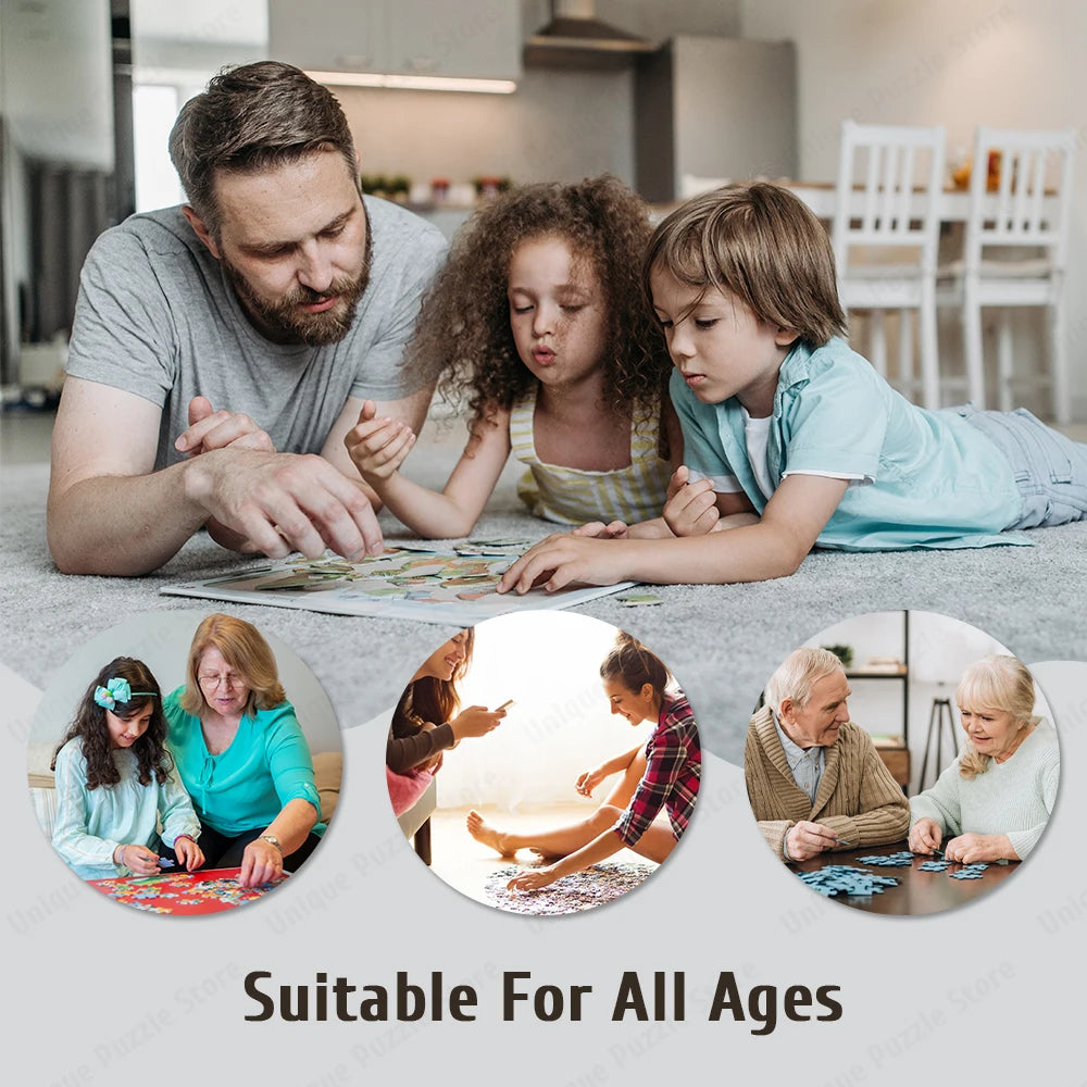 108/200/300/500/1000pcs Spider Man puzzles